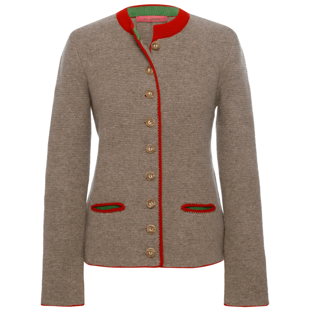 it‘s alippa_Damenstrickjacke “Die Traditionelle” - Damenstrickjacke