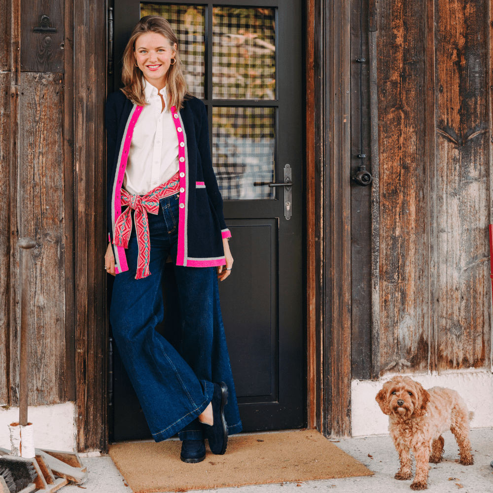 it‘s alippa_Damenstrickmantel "Happy" - Damenstrickmantel