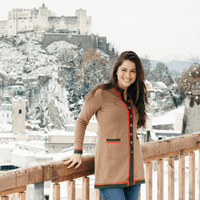 it‘s alippa_Damenstrickmantel "Happy" - Damenstrickmantel