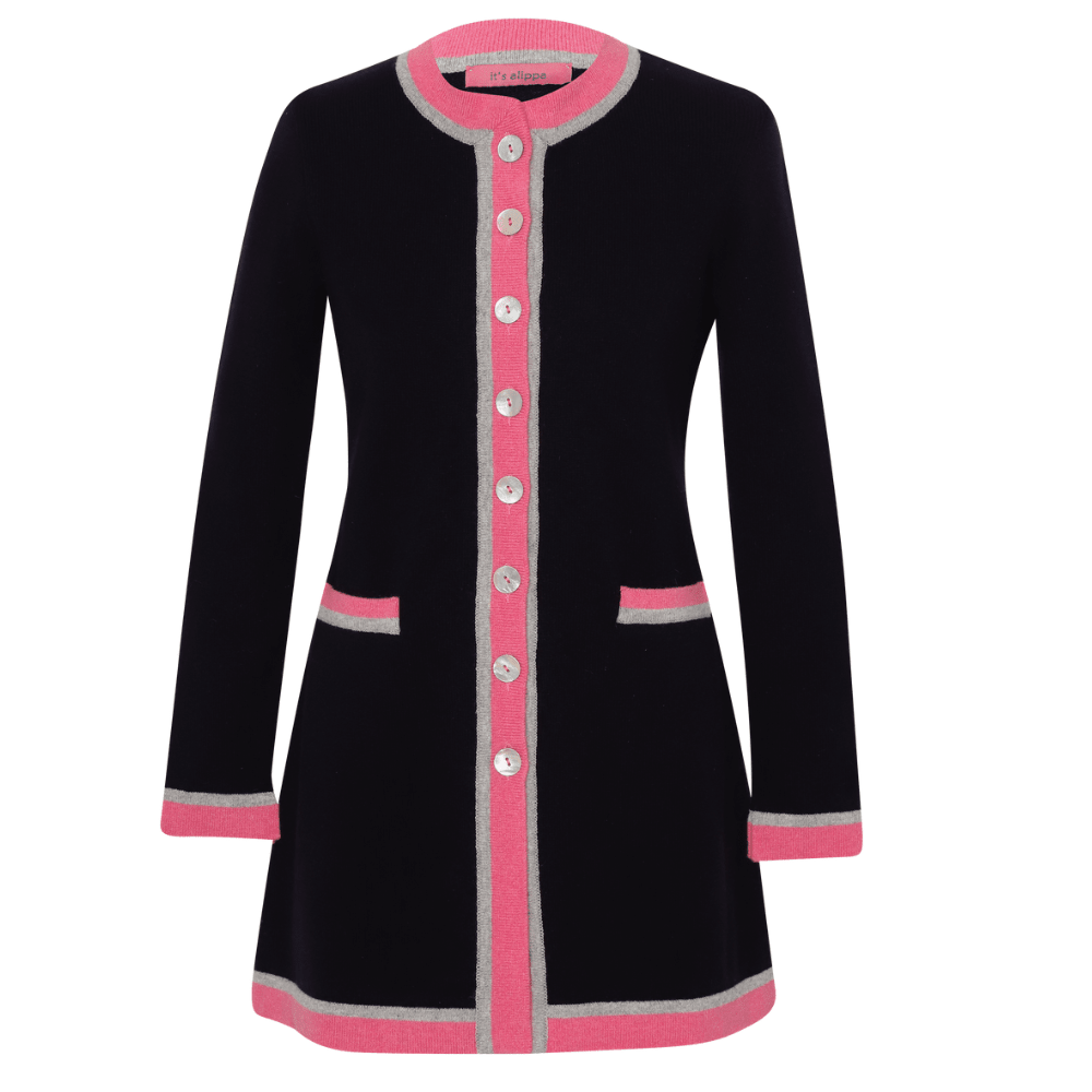 it‘s alippa_Damenstrickmantel "Happy" - Damenstrickmantel