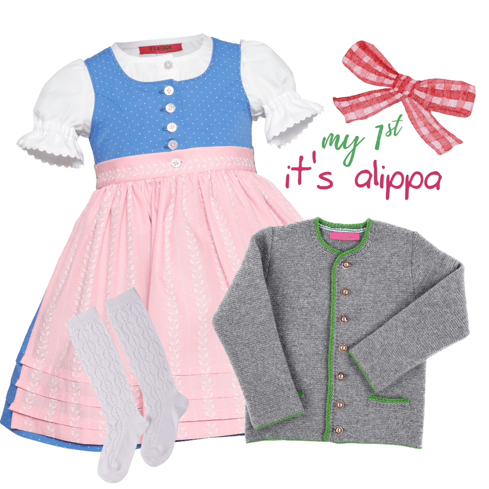 it‘s alippa_Geschenkset "Mein 1. Dirndl" - Geschenksets für Babys