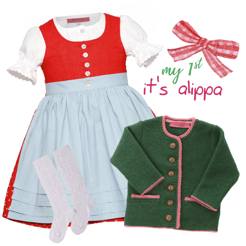 it‘s alippa_Geschenkset "Mein 1. Dirndl" - Geschenksets für Babys