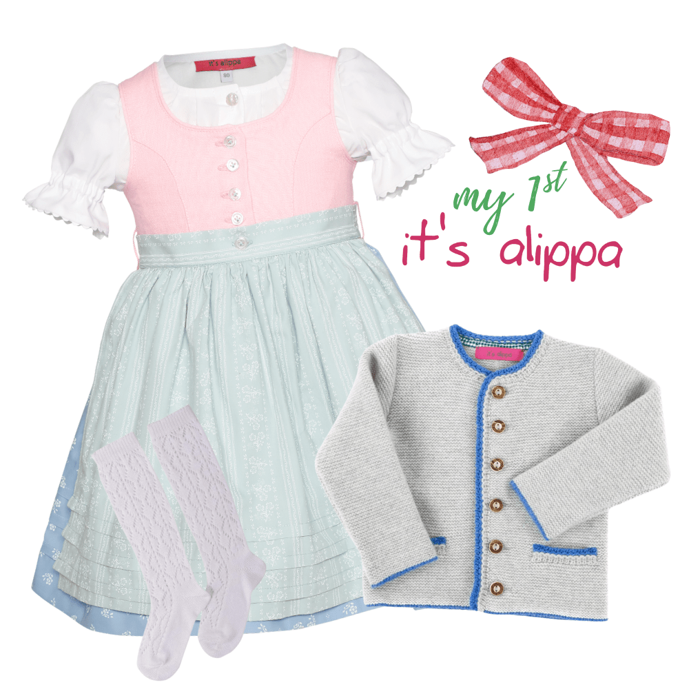 it‘s alippa_Geschenkset "Mein 1. Dirndl" - Geschenksets für Babys