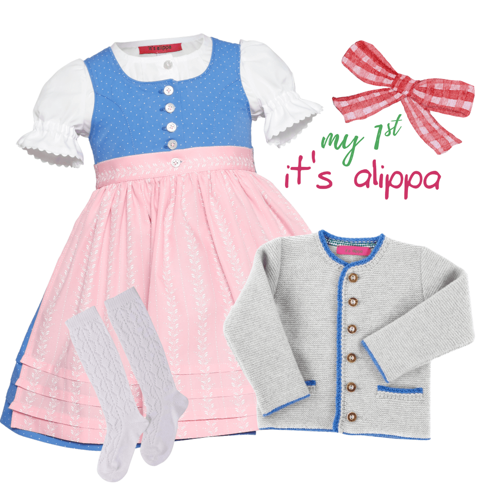 it‘s alippa_Geschenkset "Mein 1. Dirndl" - Geschenksets für Babys