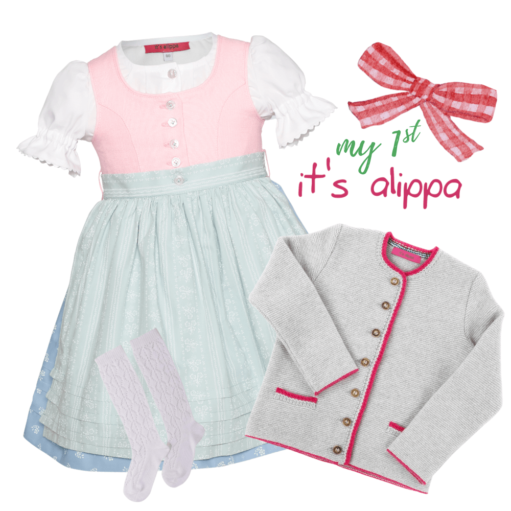 it‘s alippa_Geschenkset "Mein 1. Dirndl" - Geschenksets für Babys