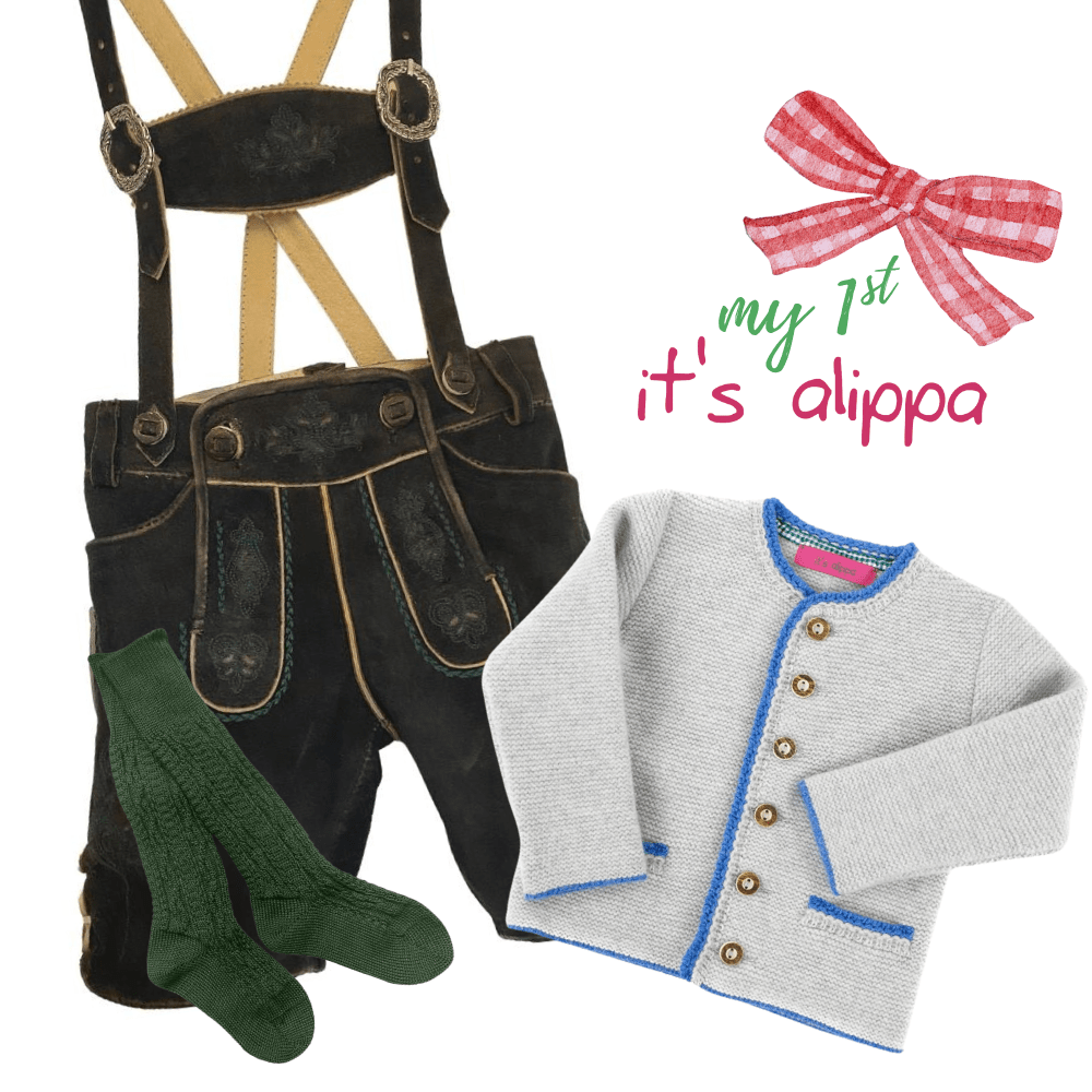 it‘s alippa_Geschenkset "Meine 1. Lederhose" - 