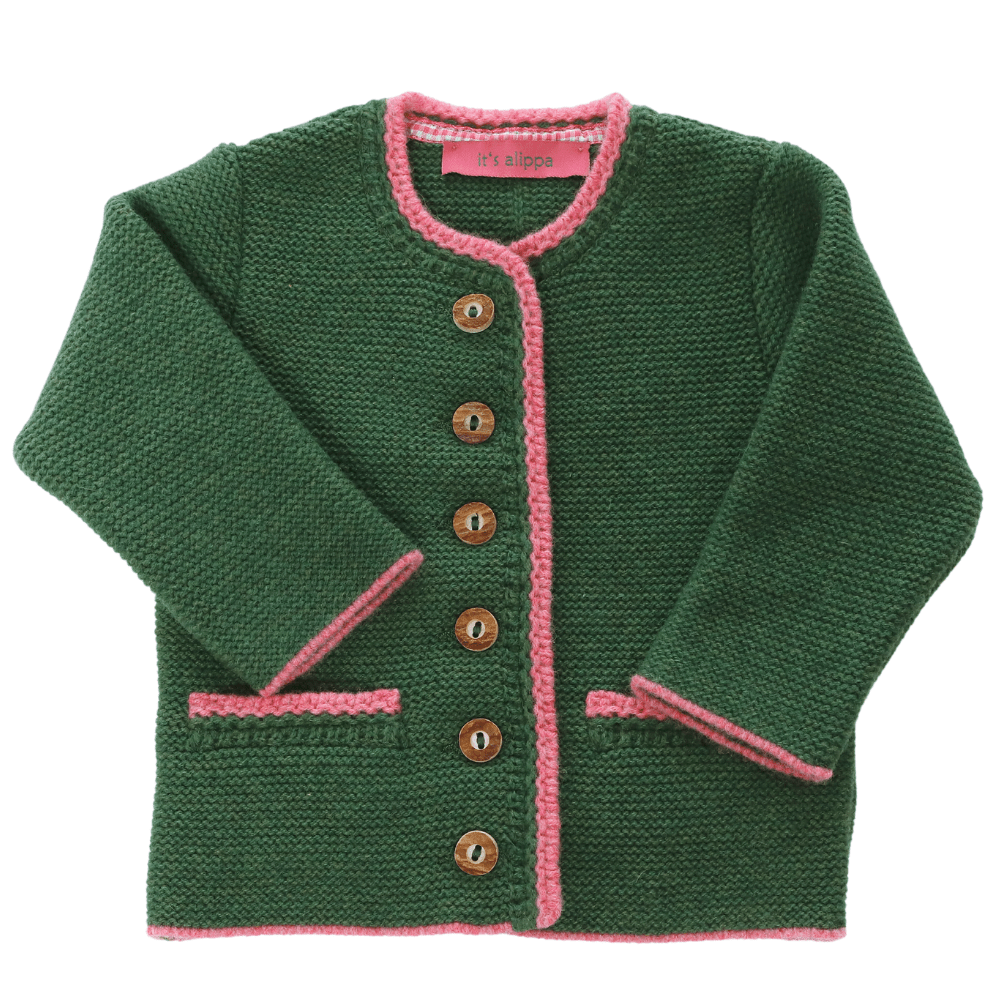 it‘s alippa_Kinderstrickjacke “Die Klassische” (10 - 16 Jahre) - Kinderstrickjacke