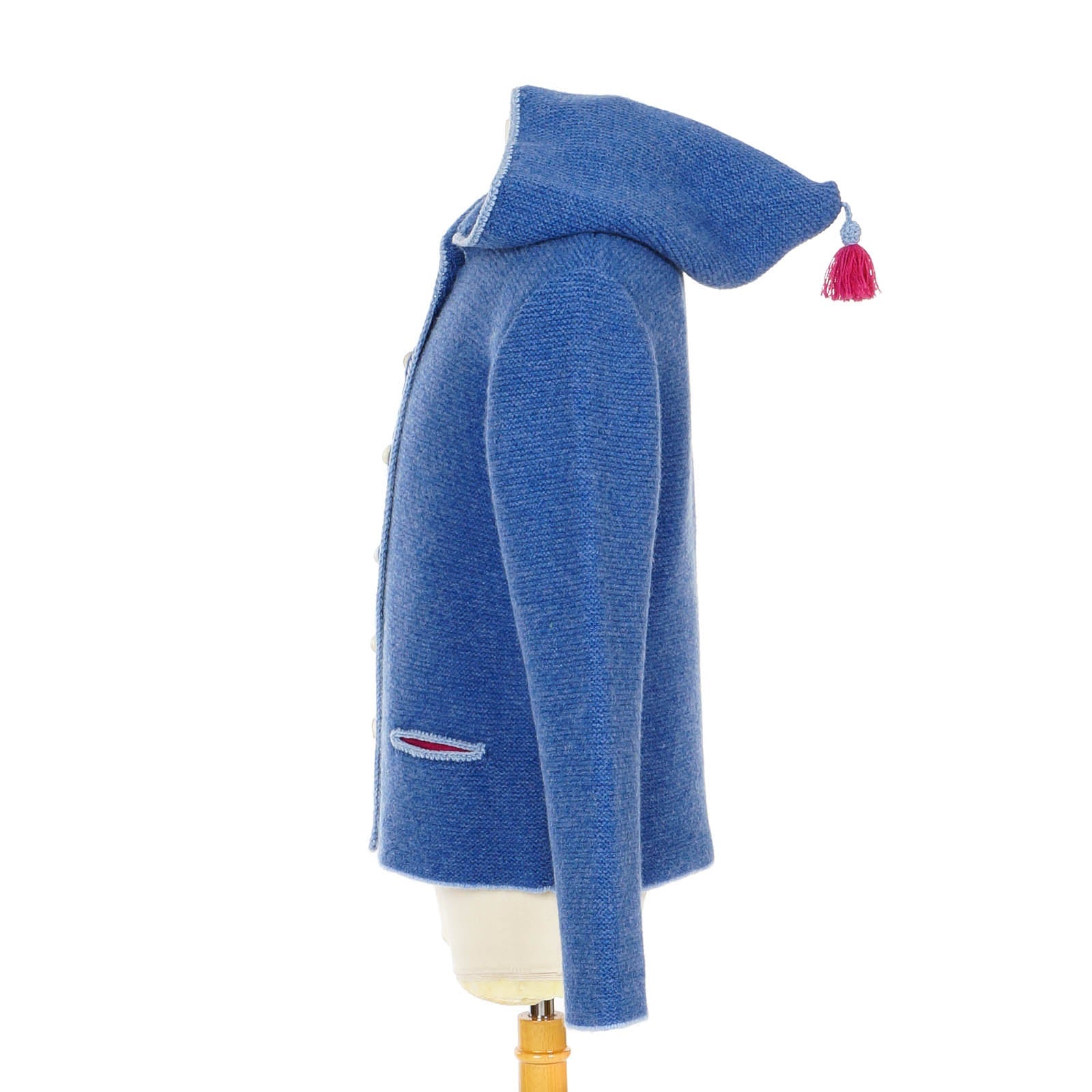 it‘s alippa_SALE Kinderstrickjacke mit Kapuze und Quaste - Kinderstrickjacke