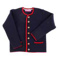 it‘s alippa_Babystrickjacke "Die Klassische" - Kinderstrickjacke