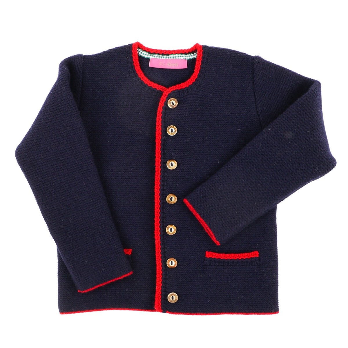 it‘s alippa_Babystrickjacke "Die Klassische" - Kinderstrickjacke