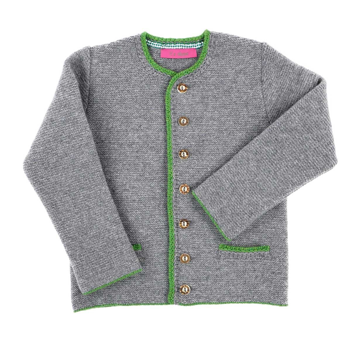 it‘s alippa_Babystrickjacke "Die Klassische" - Kinderstrickjacke