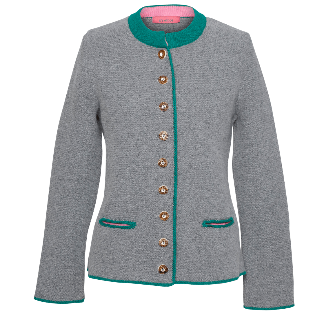 it‘s alippa_Damenstrickjacke "Der Allrounder" - Damenstrickjacke