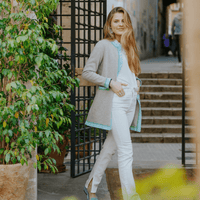 it‘s alippa_Damenstrickmantel "Happy" - Damenstrickmantel