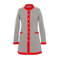 it‘s alippa_Damenstrickmantel "Happy" - Damenstrickmantel