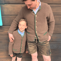 it‘s alippa_Herrenstrickjacke "Die Klassische" - Herrenstrickjacke