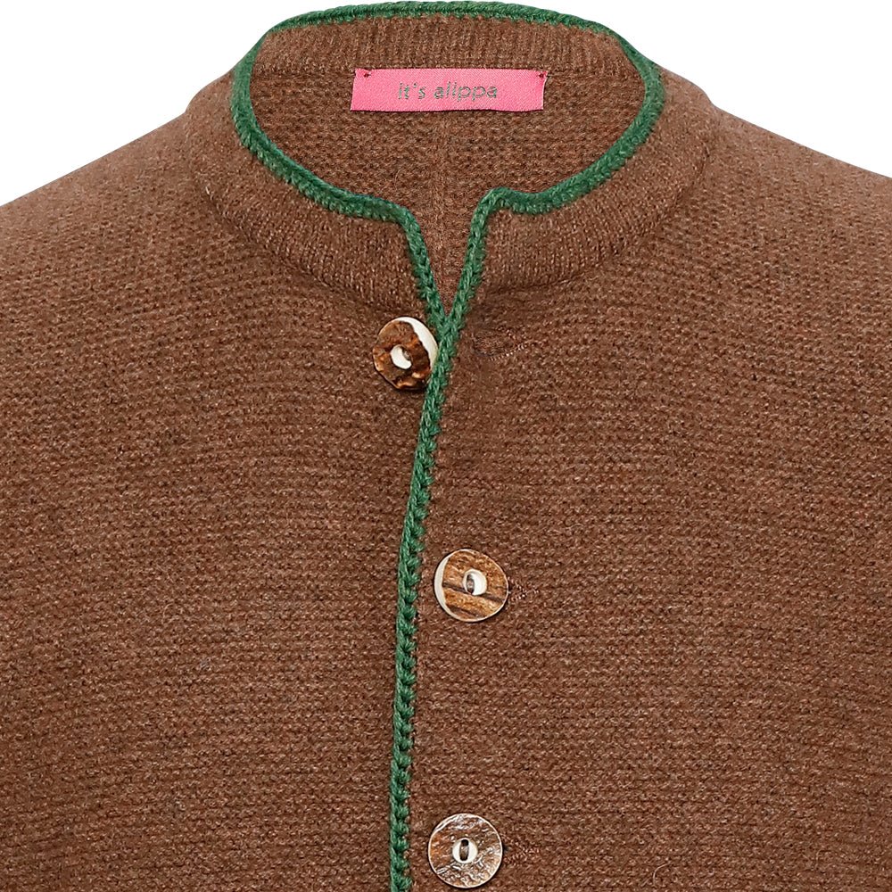 it‘s alippa_Herrenstrickjacke "Die Klassische" - Herrenstrickjacke