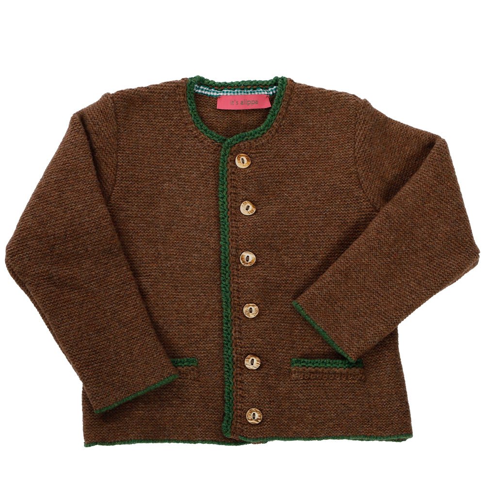 it‘s alippa_Kinderstrickjacke “Die Klassische” (2 - 8 Jahre) - Kinderstrickjacke