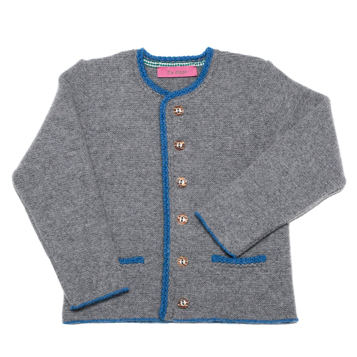 it‘s alippa_Kinderstrickjacke “Die Klassische” (2 - 8 Jahre) - Kinderstrickjacke