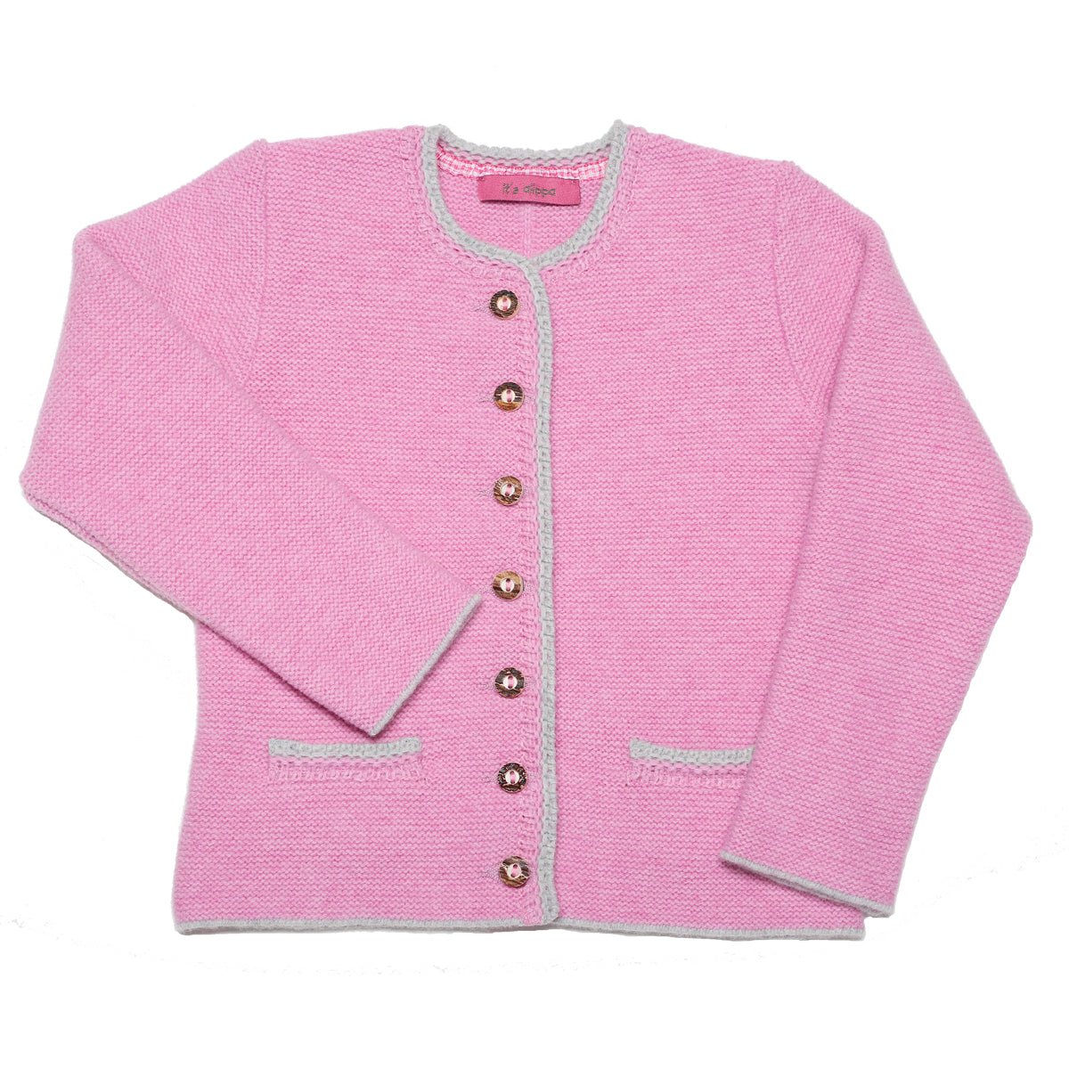 it‘s alippa_Kinderstrickjacke “Die Klassische” (2 - 8 Jahre) - Kinderstrickjacke