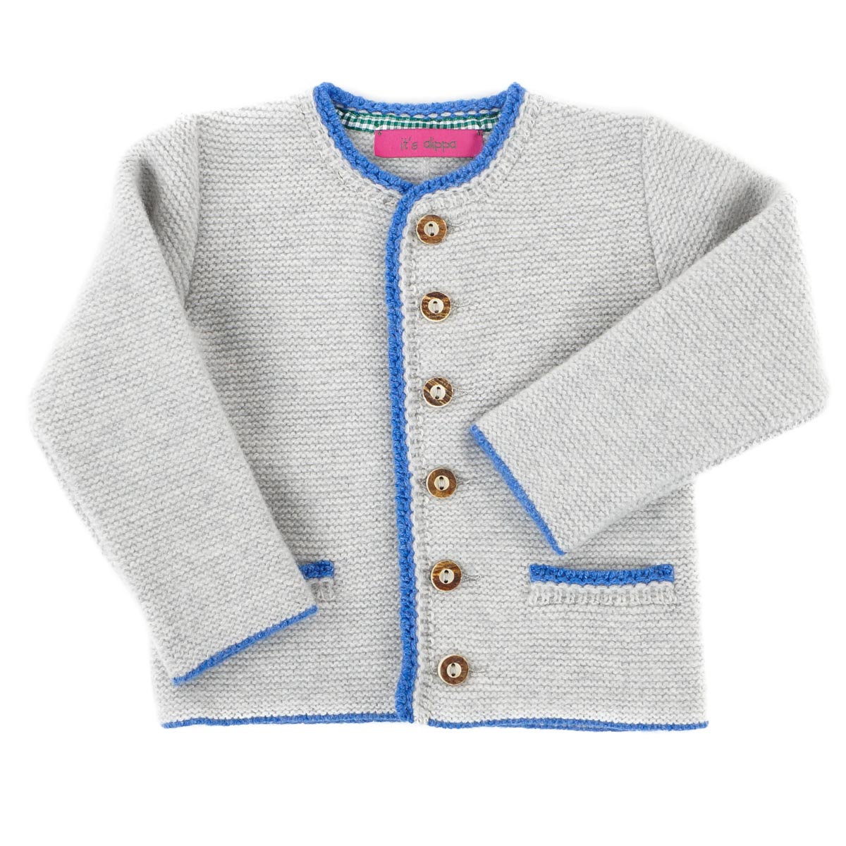it‘s alippa_Kinderstrickjacke “Die Klassische” (2 - 8 Jahre) - Kinderstrickjacke