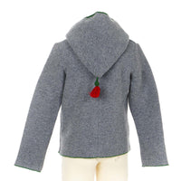 it‘s alippa_SALE Kinderstrickjacke mit Kapuze und Quaste - Kinderstrickjacke