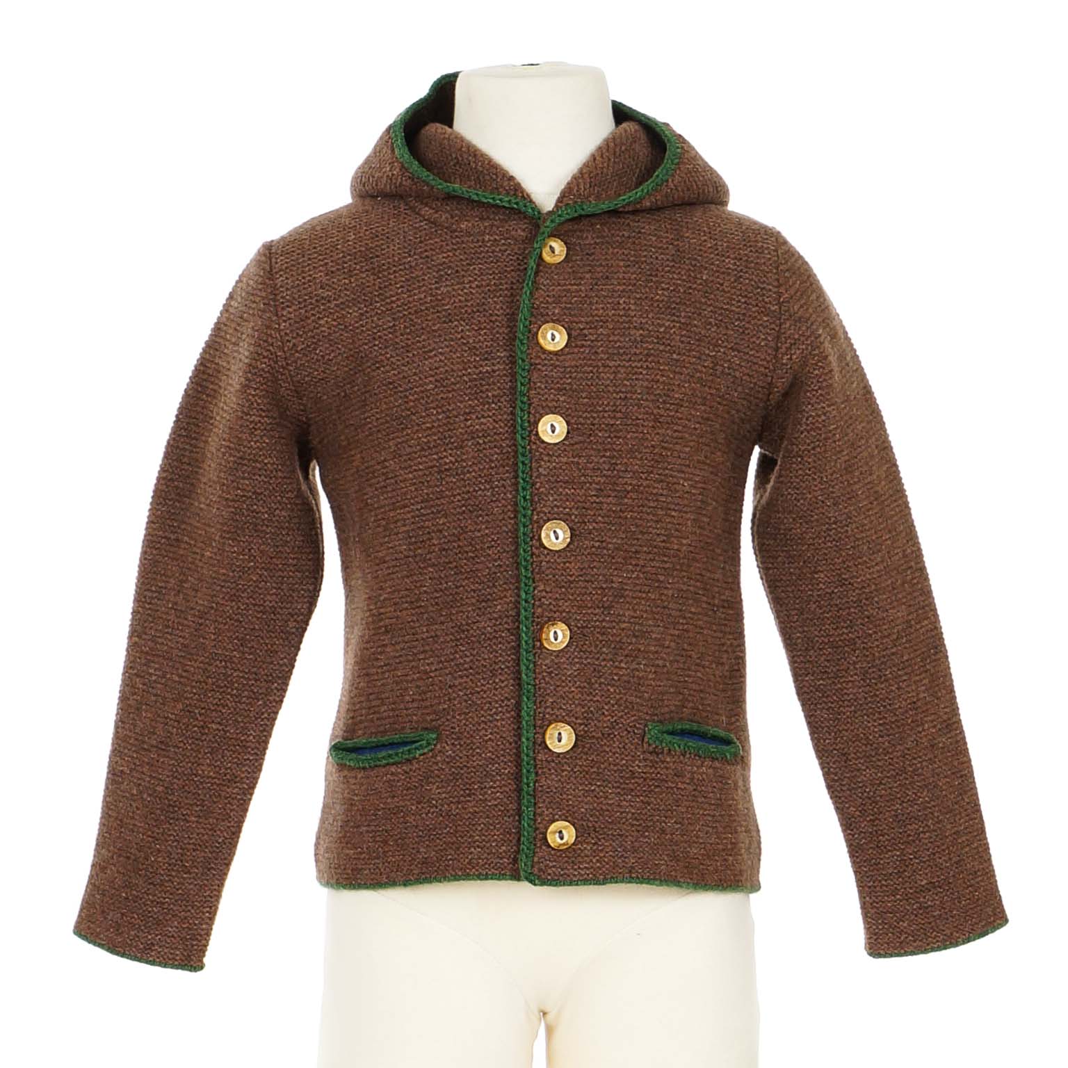 it‘s alippa_SALE Kinderstrickjacke mit Kapuze und Quaste - Kinderstrickjacke